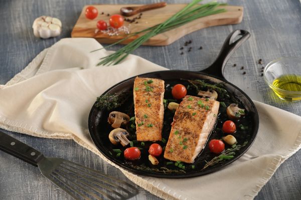 Atlantic Salmon Portions from 캐나다 supplied by True North Seafood - High Quality 연어