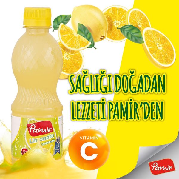 Lemonade from 튀르키예 supplied by Pamir Salgam - Yellow 레몬 주스