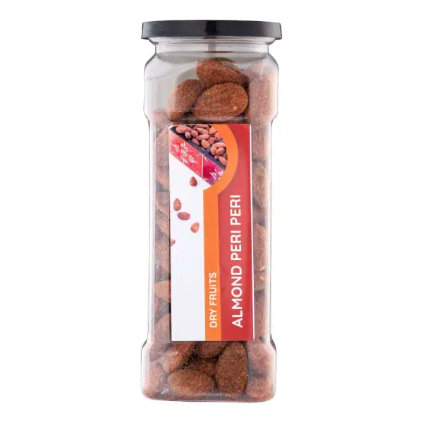 Almond Peri Peri from India supplied by Fuzion Foodz - Roasted Almond Kernel