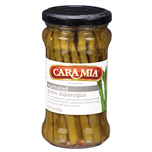 Marinated Asparagus from 미국 supplied by Cara Mia Products - Jar 아스파라거스 가공품