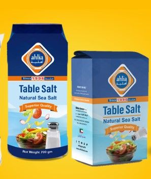 Sea salt from Kuwait supplied by Ahlia Group Co. W.L.L - Table Salt Salt