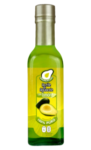 Avocado oil with lime from Mexico supplied by Avo Plus - Glass Jar (=Glass Bottle) Avocado Oil
