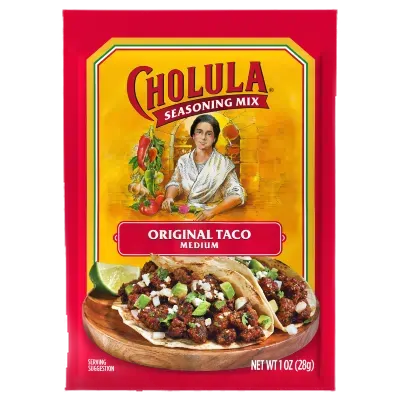 Seasoning Mix from 미국 supplied by The Cholula Food Company LLC - Individually Wrapped (=IW) 혼합 시즈닝