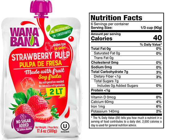 Strawberry Pulp from 스페인 supplied by Wanabana - PP Bags 딸기 펄프