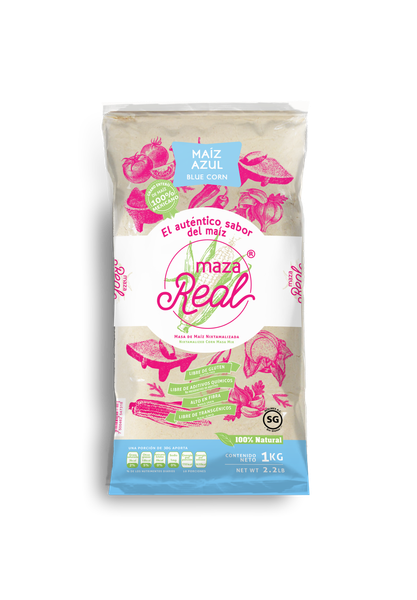 Nixtamalized Blue Corn Flour from 멕시코 supplied by MAZAREAL - Wet milled 옥수수가루