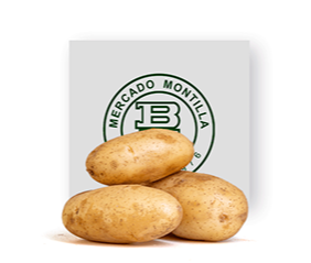 Potatoes from Spain supplied by Mercado Montilla - Brown Fresh Common Potato