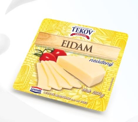 Edam Unsmoked Block Cheese from Slovakia supplied by LEVICKÉ MLIEKÁRNE, AS - No-Rind Edam Cheese