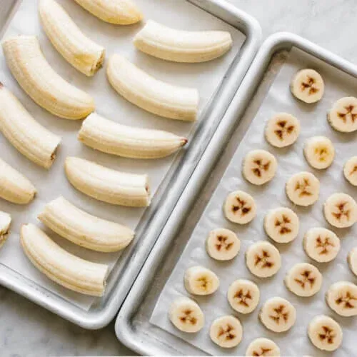 Frozen Banana from 튀르키예 supplied by Kilic Tarim - Sliced 냉동 바나나