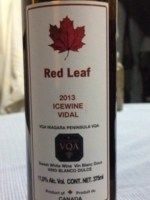 Red Leaf Icewine Vidal from 캐나다 supplied by Pillitteri Estates Winery - 디저트 와인