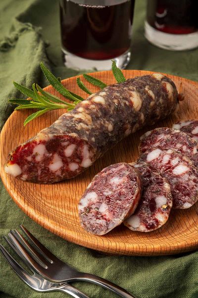 Venison Salami from 독일 supplied by Damwildhof Heinrich & Harald Weber - Conventional 살라미