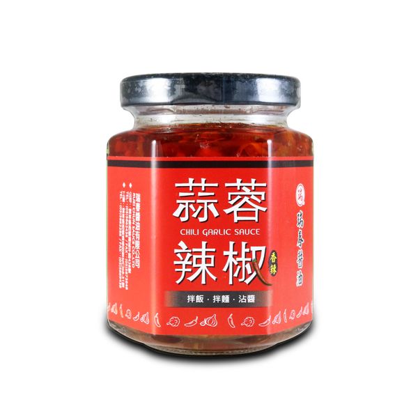 Chili Garlic Sauce from 대만 supplied by Ruichun Soy Sauce Co., Ltd. - Red Sulmona (=Rosso di Sulmona=Aglio Rosso di Sulmona=Aglio Rossa) 마늘 가공품