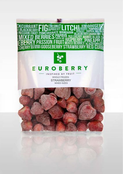 Frozen Strawberry from 남아프리카공화국 supplied by Euroberry (Pty) Ltd - 6 x 1.2 kg tub per carton 신선 딸기