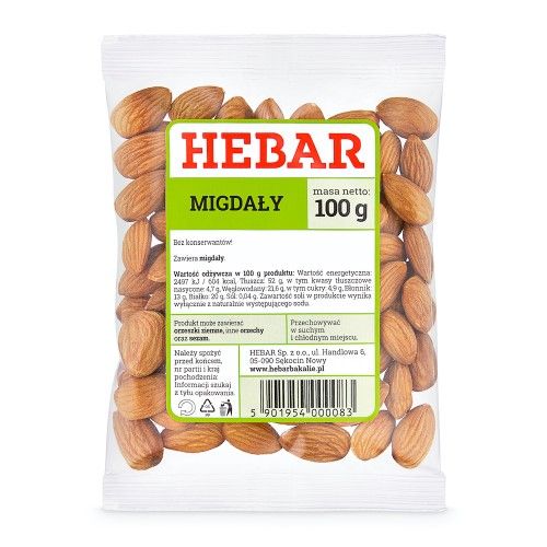 Almonds from 폴란드 supplied by HEBAR Sp. z o.o. - Blanched 아몬드 알맹이