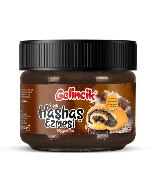 Black Poppy Paste from 튀르키예 supplied by Gelincik - Blue (=Black) 양귀비 씨