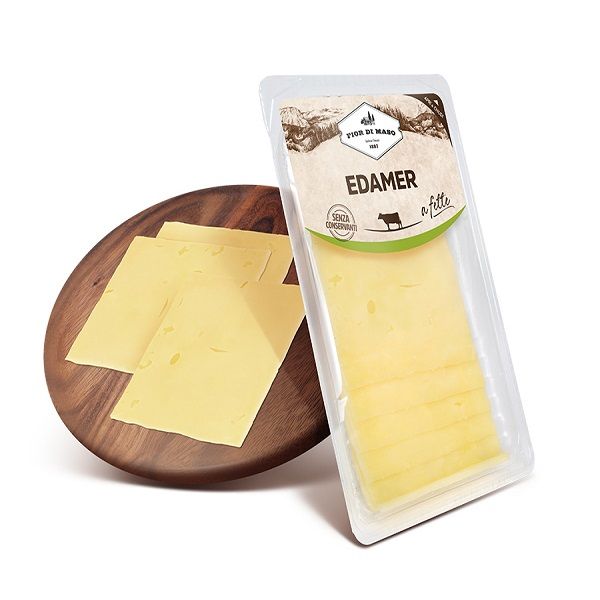 Edamer Cheese from Italy supplied by Latterie Venete S.p.A. - No-Rind Edam Cheese
