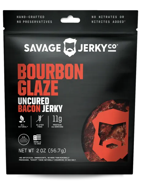 Bacon from 미국 supplied by Savage Jerky Co., LLC - Individually Wrapped (=IW) 베이컨