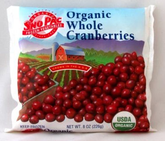 Organic Cranberry from United States supplied by Sno Pac Foods, Inc. - Frozen Frozen Cranberry