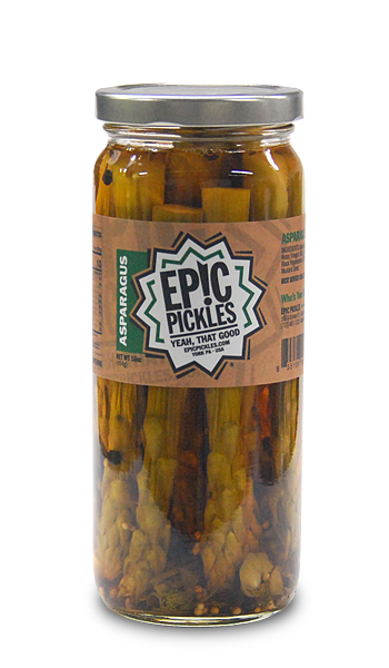 Pickled Asparagus from 미국 supplied by Epic Pickles, LLC - Preserved - Pickled 아스파라거스 가공품