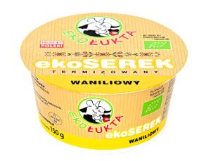 Organic Vanilla Cheese 150g from 폴란드 supplied by LUK-MIL SP. Z O.O. (ZAKLAD MLECZARSKI W LUKCIE) - 150g 크림 치즈
