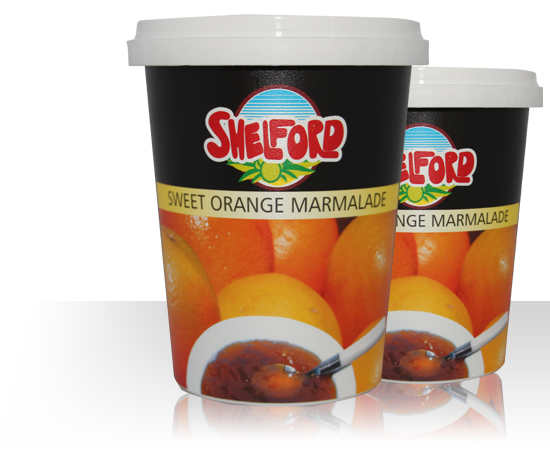 Orange Jam from 남아프리카공화국 supplied by Shelford Jams and Juices - Plastic Bottle 오렌지잼