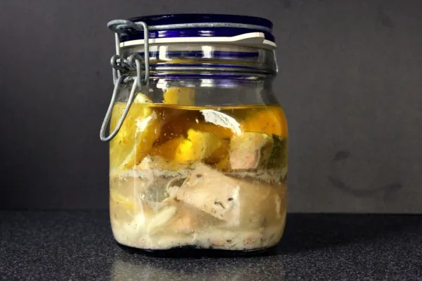 Preserved in Oil Salmon from Germany supplied by Veilsdorfer Fish Specialties GmbH - Preserved - in Oil Value Added Salmon