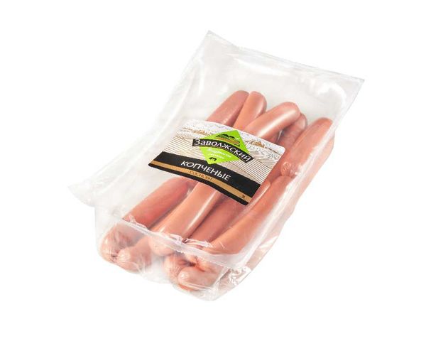 Smoked Sausage from 러시아 supplied by JSC Ptitsefabrika Krasnodonskaya - Pork Sausage 소시지