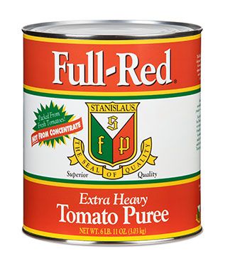 Canned tomato puree from 미국 supplied by STANISLAUS FOOD PRODUCTS - Can 통조림 또는 병에 든 토마토