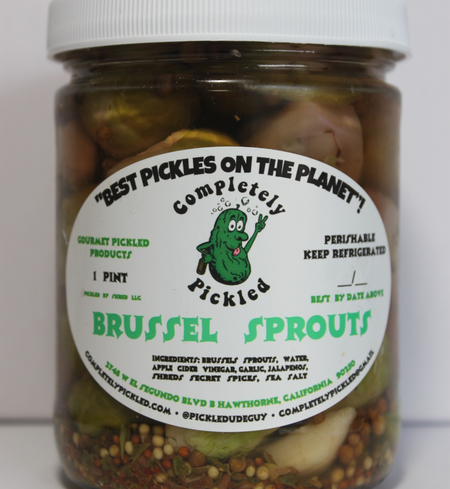 Brussel Sprouts Preserved from 미국 supplied by Pickled By Shred LLC - Chopped 방울양배추