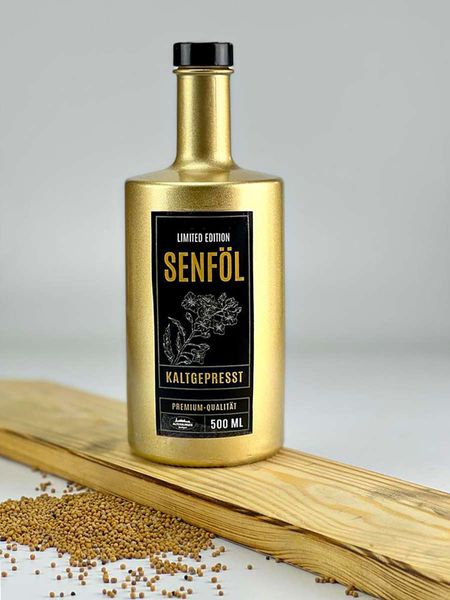 Cold-pressed Mustard Oil from Germany supplied by Altenburger Mustard & Feinkost GmbH & Co. KG - Cold Pressed Mustard Oil