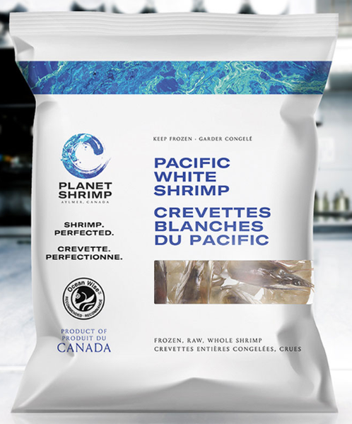 Pacific White Shrimp from 캐나다 supplied by Planet Shrimp - Farmed (=Captive Bred=Cultured) 냉동 새우