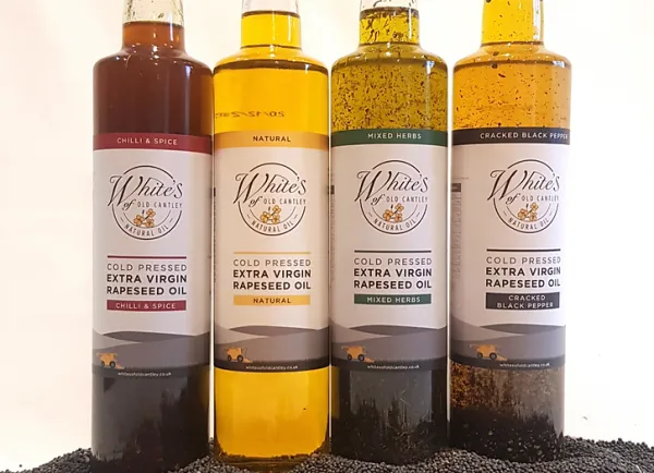 Extra Virgin Cold Pressed Rapeseed Oil from United Kingdom supplied by White's of Old Cantley - Rapeseed Oil Crude Canola Oil & Rapeseed Oil