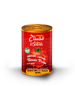 Tomato Paste from 이집트 supplied by El Sabah - Can (400 g) 토마토 페이스트와 퓨레