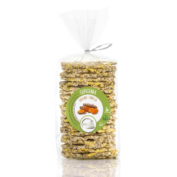Turmeric Crackers from Italy supplied by Adriano Galizzi Agricultural - Salted Cracker Biscuit & Cracker