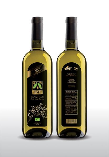 Extra Virgin Olive Oil from Jordan supplied by Al Barakat Farms - golden green Olive Oil