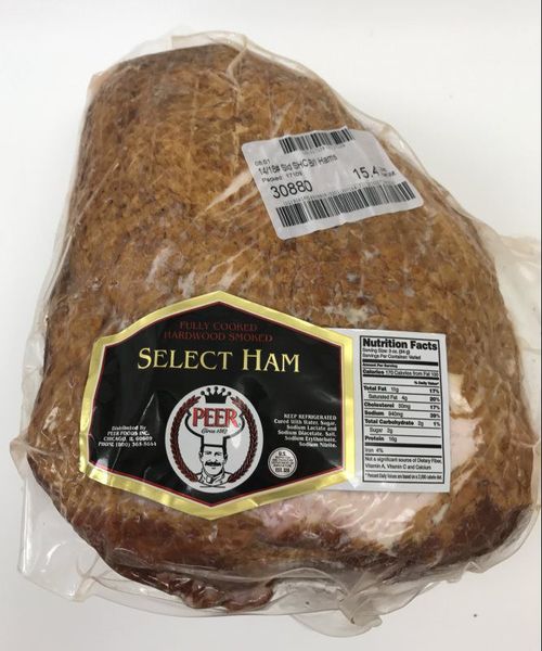 Ham from United States supplied by Peer Foods Group Inc. - Cooked Ham