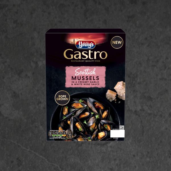 Mussel from 영국 supplied by Young's Seafood Limited - Preserved - in Sauce 홍합 통조림