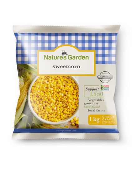 Sweet Corn from 남아프리카공화국 supplied by Nature's Garden - IQF(=개별 급속 냉동) 사탕옥수수 가공품
