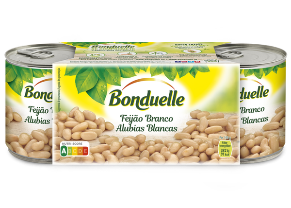 White Beans from Portugal supplied by Bonduelle (Portugal) Agroindustria, SA - Easy Open Canned or Jarred Common Beans