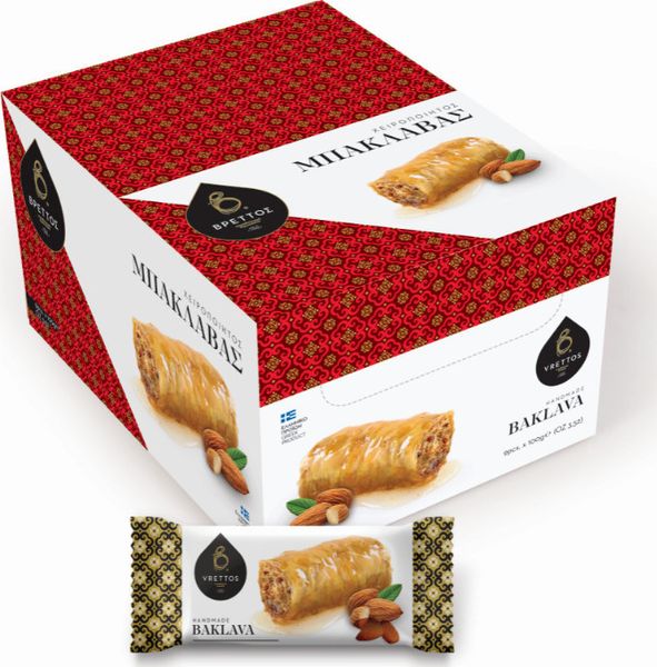 Baklava Packaged at 100g from 그리스 supplied by Emporicon Mon. IKE - 기타 스낵