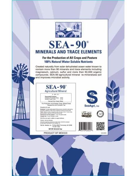 SEA-90 Agricultural Mineral – Multi Use from United States supplied by Sea Agri Inc. - Crystal Salt