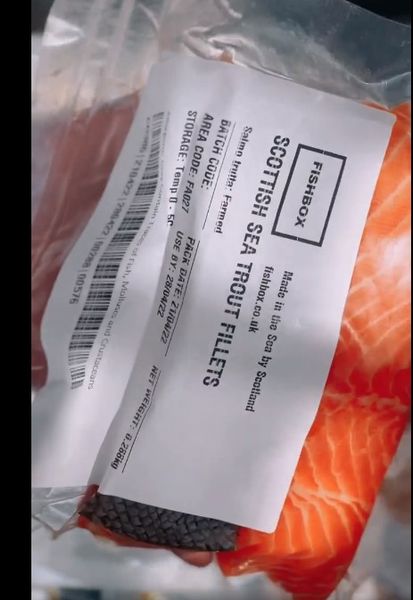 Trout from United Kingdom supplied by Fishbox Ltd - Skin On Fresh Trout