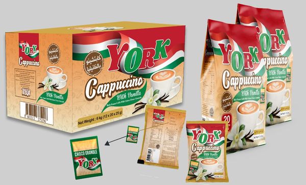 York Cappuccino from 영국 supplied by Herbs International for Import and Export - 커피 음료