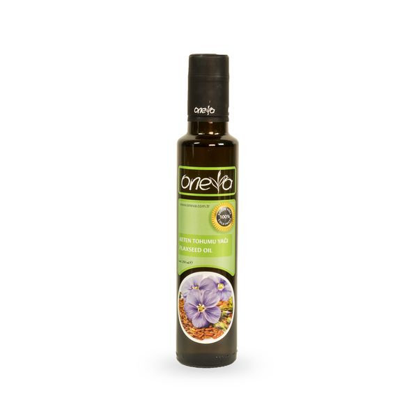 Cold Pressed Flaxseed Oil from 튀르키예 supplied by NEVA GIDA MADDELERI ve BASKI MALZ. DIS TIC. LTD. STI. - Golden (=Yellow) 아마씨유