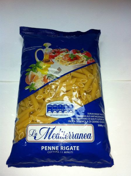 Pasta from 그리스 supplied by Gate Foods - Penne Rigate 생파스타