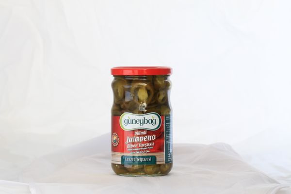 Sliced Jalapeno Pickle from 튀르키예 supplied by GUNEYLILER GIDA SAN.TIC.LTD.STI. - GUNEYBAG - Bottle 통조림 또는 병에 든 할라피뇨