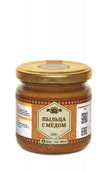 Pollen with honey from 키르기스스탄 supplied by Dary Tyan-Shanya - Yellow 벌 화분