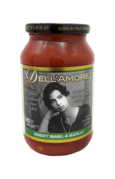 Sweet Basil & Garlic Tomato Sauce from 미국 supplied by Dell’Amore - 매운맛 토마토소스
