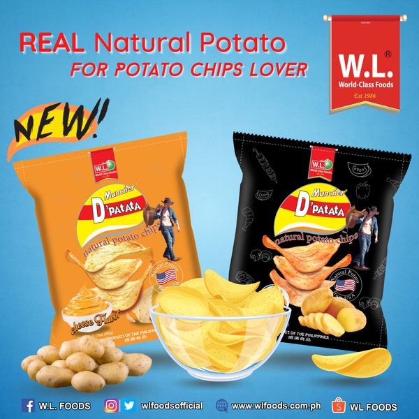 Potato Chips from Philippines supplied by W.L. FOOD PRODUCTS/SAM LIM CORP. - Sliced Fresh Common Potato