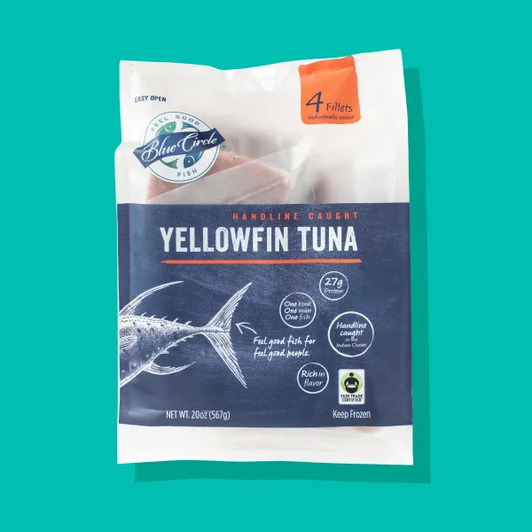 Frozen Tuna from 미국 supplied by Blue Circle Foods Inc. - Portion 참치