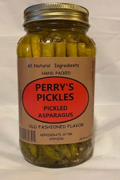 Pickled Asparagus from 미국 supplied by Perry's Pickles - Spears 아스파라거스 가공품